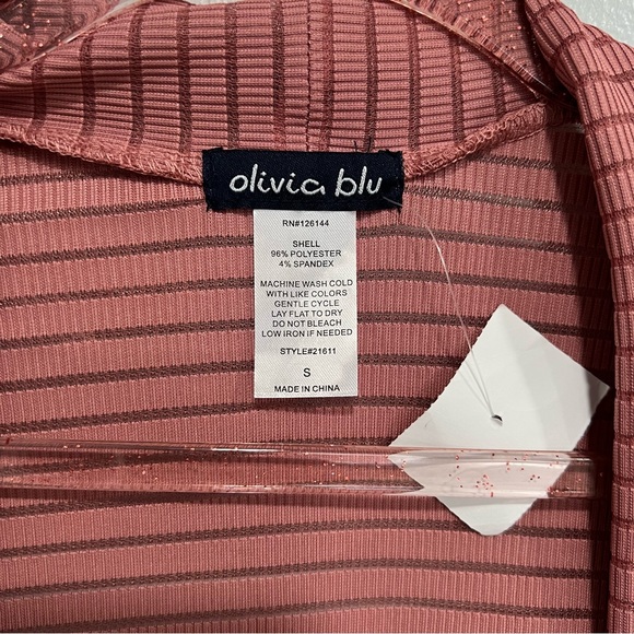 Olivia Blu women cardigan size Small - Picture 2 of 7